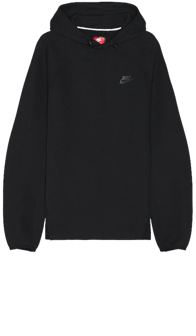 black nike tech hoodie men