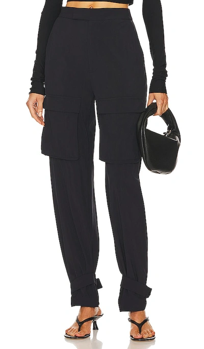 Lapointe Windbreaker Patch Pocket 长裤 In Black