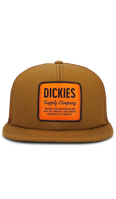 Dickies Roomy Cap In Brown Duck