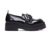 Liu •jo Love 41 50mm Logo-plaque Loafers In Black