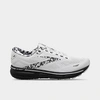 Brooks Men's Ghost 15 Running Shoes - D/medium Width In White/ebony/oyster In White/ebony/oyster
