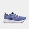 Brooks Glycerin Stealthfit 20 Running Shoe In Blue/pastel Lilac/white