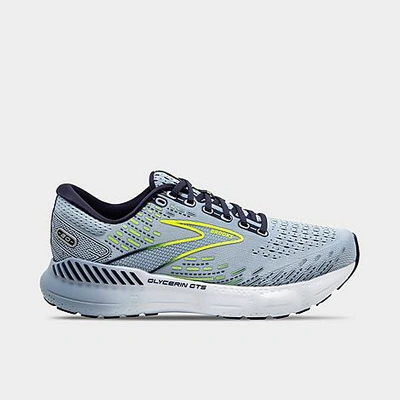 Brooks Womens  Glycerin Gts 20 In Light Blue/peacoat/nightlife