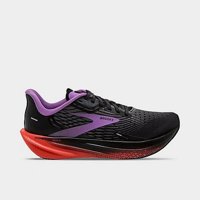 Brooks Womens  Hyperion Max In Black/fiesta/bellflower