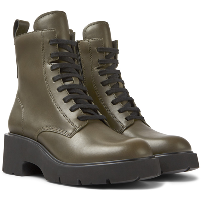 Camper Boots For Women In Green