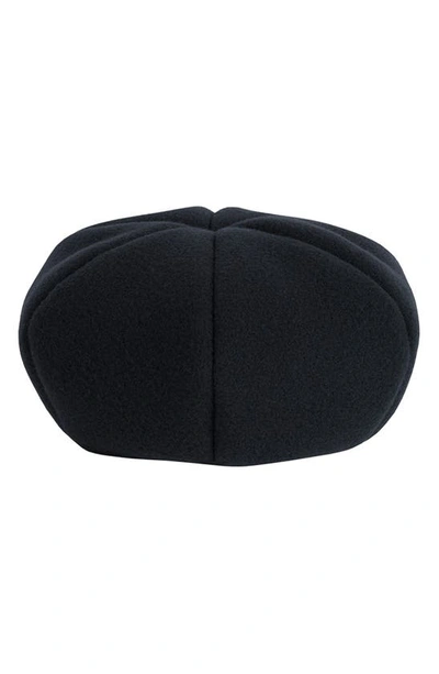 Totême Felted Wool Beret In Navy