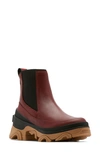 Sorel Brex Chelsea Boot In Spice/black In Spice/ Black
