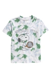Tucker + Tate Kids' Cotton Graphic T-shirt In Tie Dye Tennis Snoopy