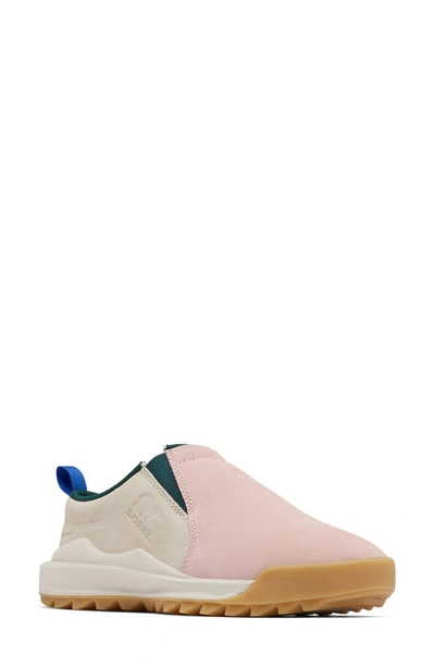 Sorel Ona Waterproof Insulated Slip-on Shoe In Natural/ Vintage Pink