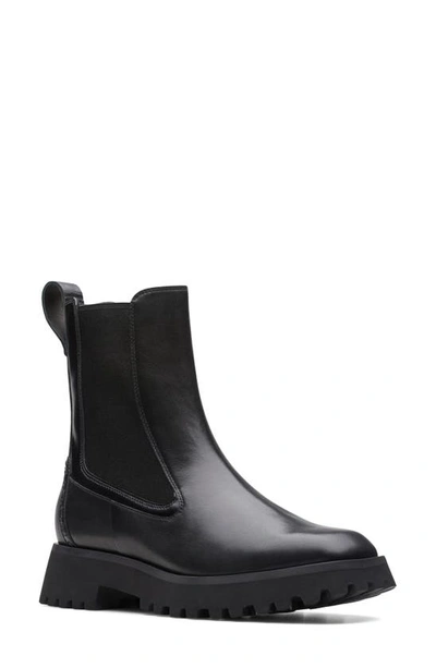 Clarks Stayso Rise Chelsea Boot In Black