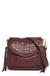 AIMEE KESTENBERG MINI ALL FOR LOVE CONVERTIBLE LEATHER CROSSBODY BAG