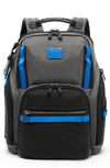 Tumi Search Nylon Backpack In Grey/ Blue