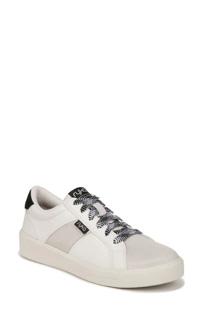 Ryka Viv Classic Low Top Sneaker In White Black