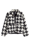 Fp Movement Rocky Ridge Jacket In Black White Houndstooth