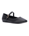 NEW YORK AND COMPANY WOMEN'S PAGE- BUCKLE BALLET FLATS