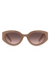 MARC JACOBS 54MM ROUND SUNGLASSES