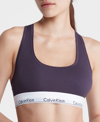 Calvin Klein Modern Cotton Women's Modern Cotton Bralette F3785 In Nightshade