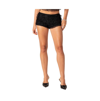 Edikted Julianna Ruffle Shorts In Black