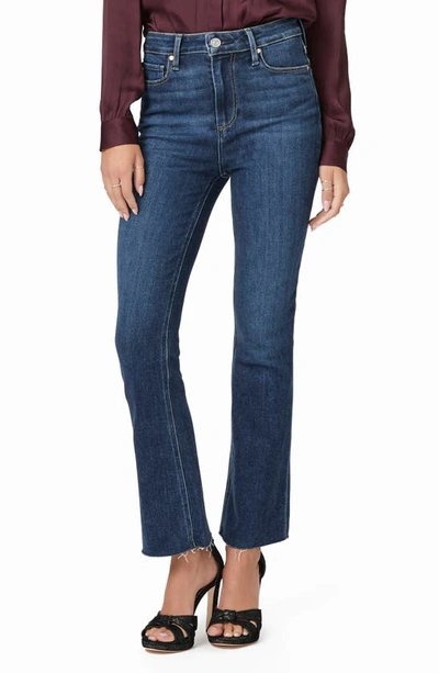 Paige Womens Stayin Alive Claudine Flared-leg High-rise Stretch-denim Jeans In Sketchbook