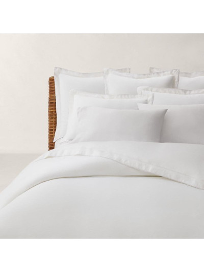 Ralph Lauren Conor Full/queen Bed Blanket In Studio White