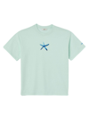 Sandro Men's Starfish T-shirt In Mint Blue