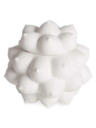 Jonathan Adler Georgia Orb Trinket Box In White