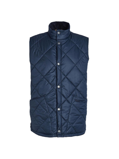 Barbour Quilted Waistcoat In Navy