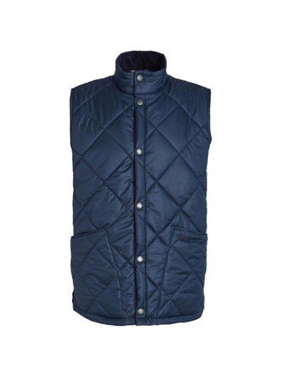 Barbour Quilted Vest In Navy