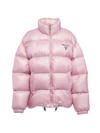 PRADA WOMEN'S RE-NYLON HOODED DOWN JACKET