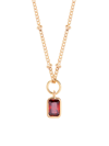 Brook & York Women's Mackenzie 14k-yellow-gold Vermeil & Birthstone Pendant Necklace In January