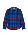 ROCKETS OF AWESOME LITTLE BOY'S & BOY'S PLAID SHIRTS & JEANS SET