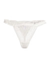 KAT THE LABEL WOMEN'S WILLOW LACE THONG