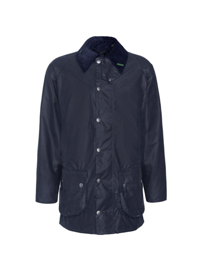 Barbour Men's 40th Anniversary Beaufort Waxed Cotton Jacket In Navy