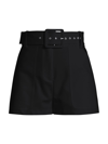 RAMY BROOK WOMEN'S KASEY BELTED HIGH-RISE SHORTS
