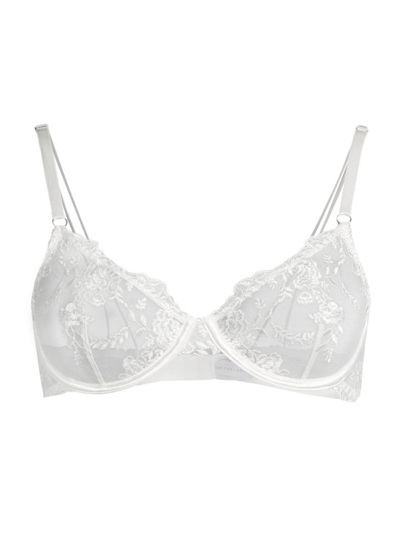 Kat The Label Women's Nicolette Lace Underwire Bra In White