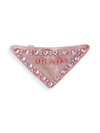 Prada Plexiglass Hair Clip In Pink