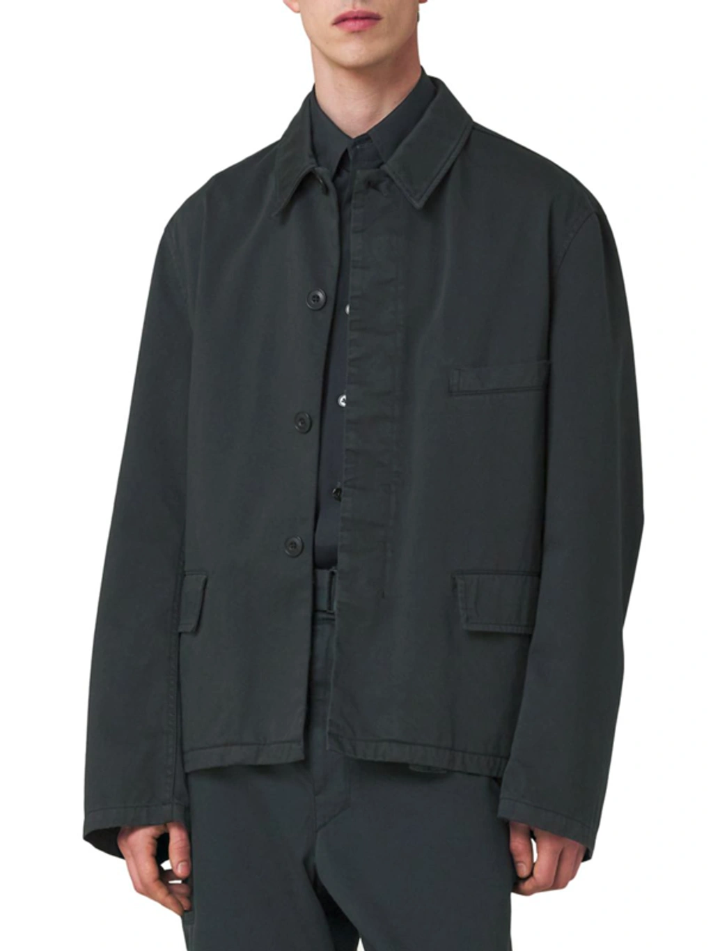 LEMAIRE ダークグリーン ジャケット LEMAIRE Green Boxy Jacket Lemaire