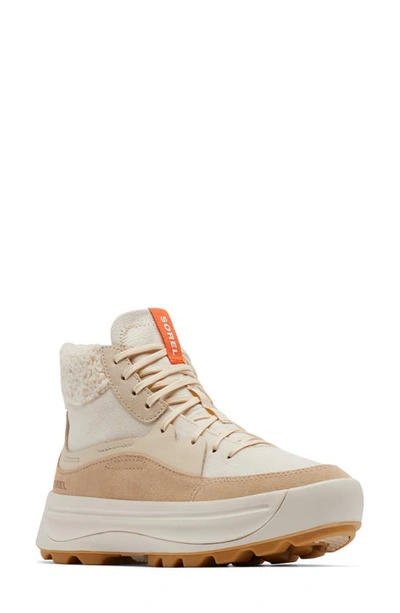 Sorel Ona 503 Mid Cozy Lace-up Boots In Ceramic, Bleached