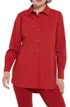 Lyssé Schiffer Shirt In Matte Red