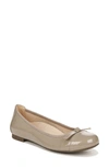 Vionic Amorie Cap Toe Ballet Flat In Taupe