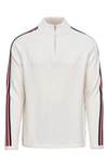Swims Andorra Quarter Zip Sweater In White