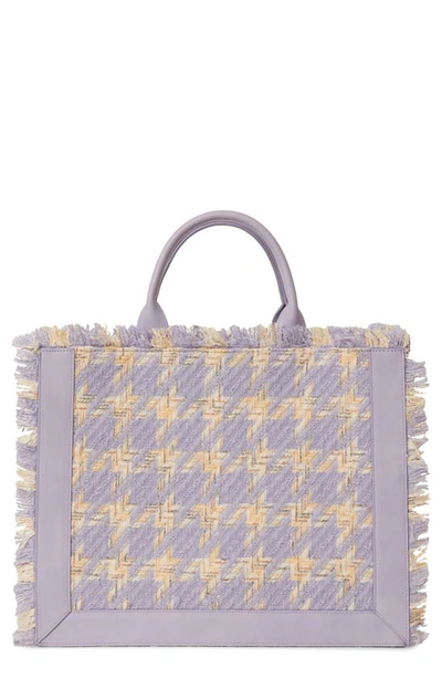 Btb Los Angeles Large Colette Tote In Lilac