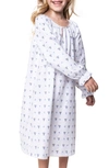 Petite Plume Girl's Hanukkah Delphine Nightgown In White