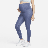 Nike Women's One (m) High-waisted Leggings (maternity) In Blue