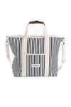 Business & Pleasure Cooler Tote Bag In Laurens Navy Stripe