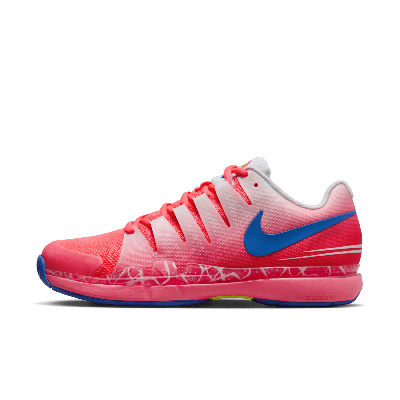 Nike Men's Court Air Zoom Vapor 9.5 Tour Tennis Shoes In Pink