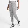 Nike Women's Dri-fit One High-waisted 7/8 French Terry Jogger Pants In Grey