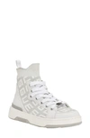 Guess Mannen High Top Sneaker In White