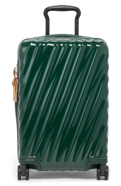 Tumi 22-inch 19 Degrees International Expandable Spinner Carry-on In Hunter Green