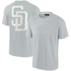 Fanatics Signature Unisex  Gray San Diego Padres Super Soft Short Sleeve T-shirt In Gray